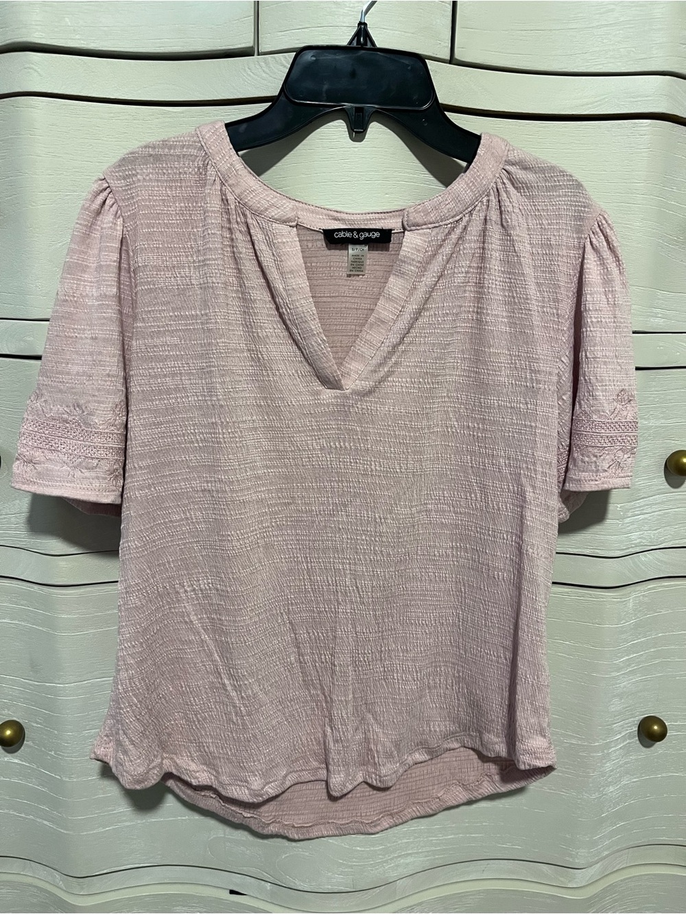 Cable & Gauge Top Size Small